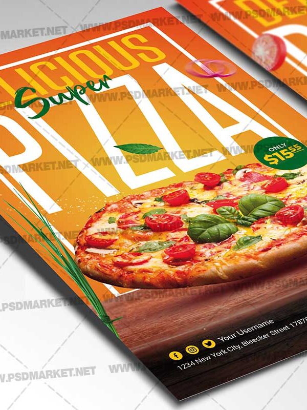 Download Download Hot Pizza Card Printable Template 2