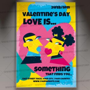 Download Love Art Card Printable Template 1
