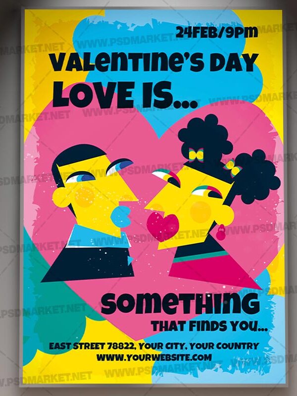 Download Love Art Card Printable Template 1