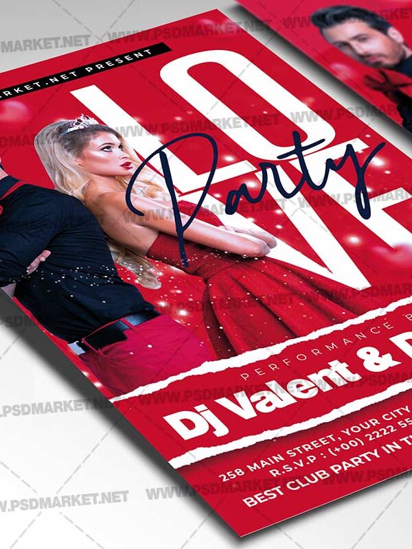 Download Love Event Night Card Printable Template 2