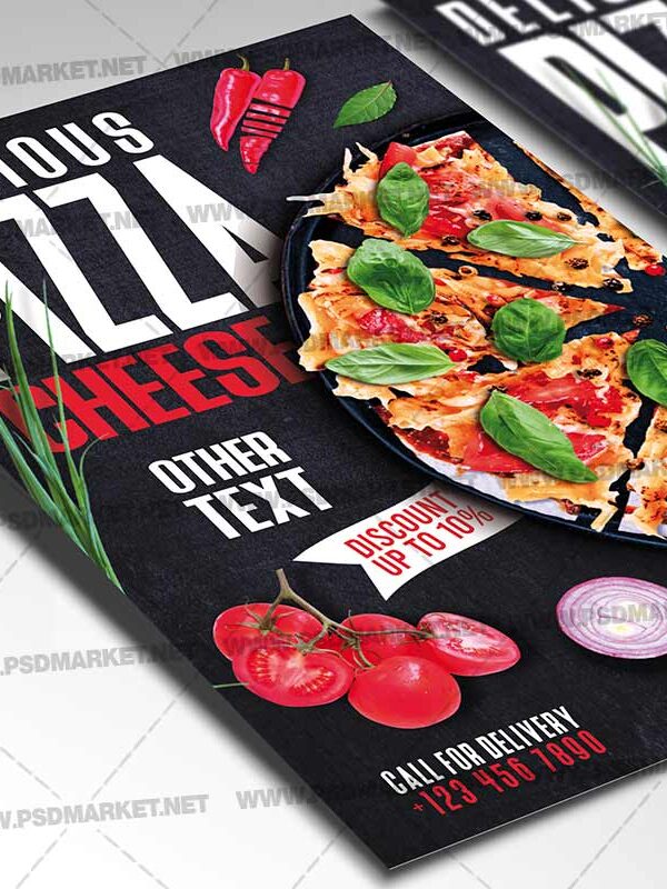 Download Pizza Time Card Printable Template 2