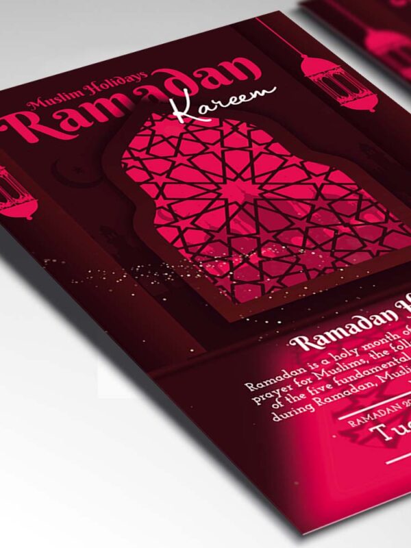 Download Ramadan Card Printable Template 2