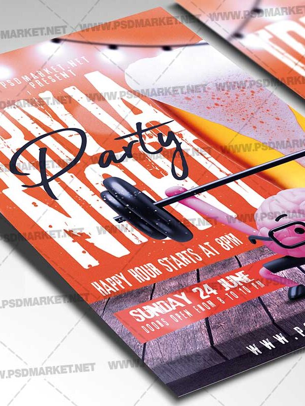 Download Trivia Night Card Printable Template 2