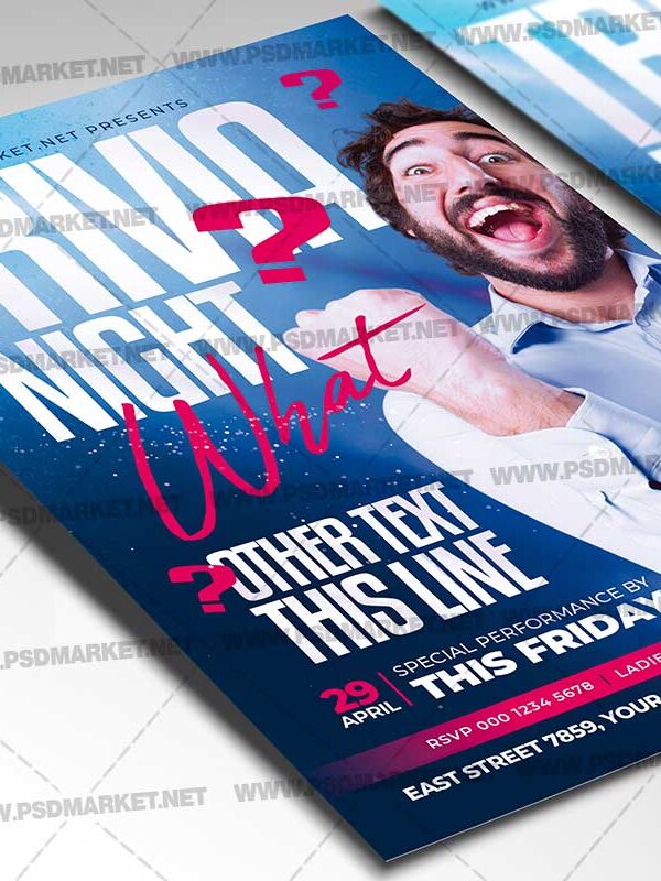 Download Trivia Party Card Printable Template 2