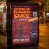 Download World Radio Day Event Card Printable Template 3