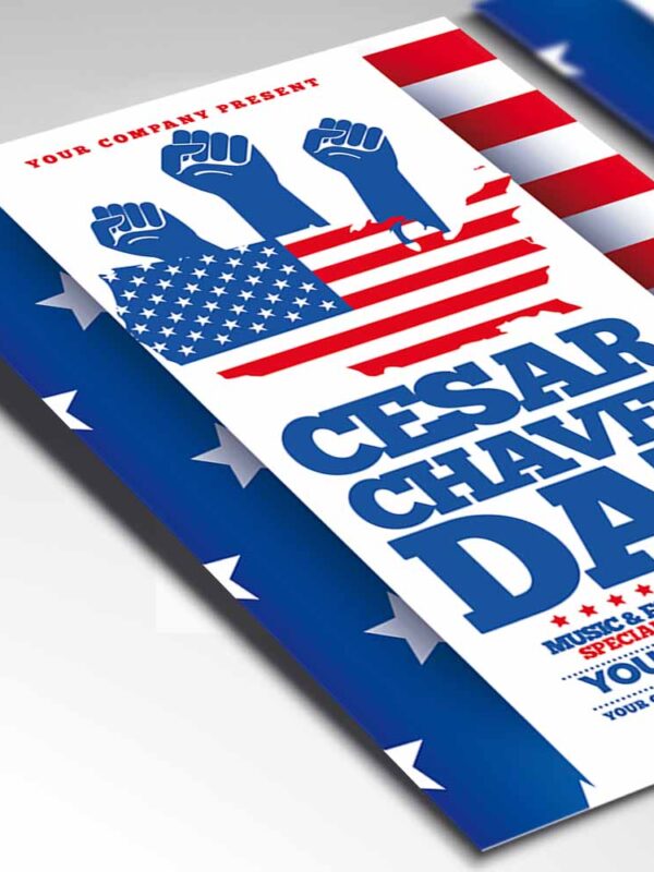 Download Celebrate Cesar Chavez Day Card Printable Template 2