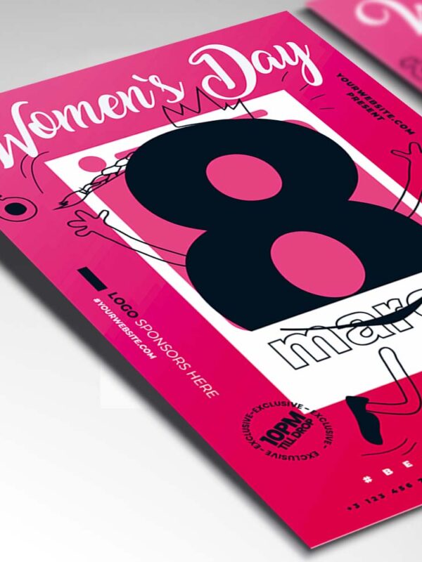 Download Doodle Womens Day Card Printable Template 2