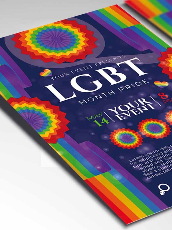 Download LGBTQ Pride Card Printable Template 2