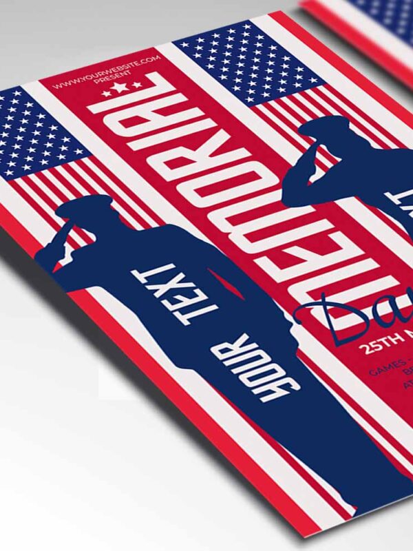 Download Memorial Day Card Printable Template 2