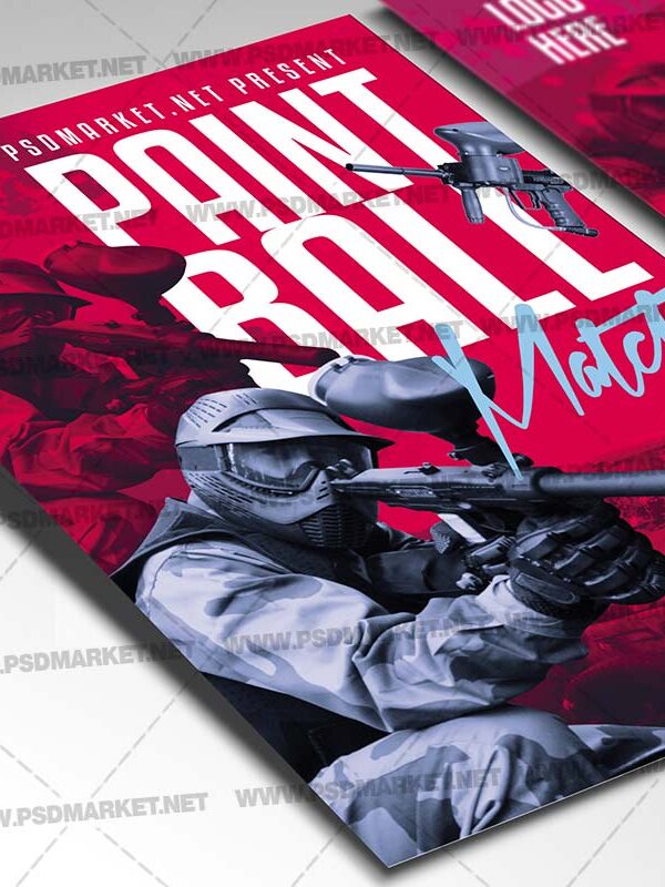 Download Paintball Card Printable Template 2