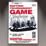 Download Rafting Tournament Card Printable Template 1