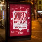 Download World Hypertension Day Card Printable Template 3