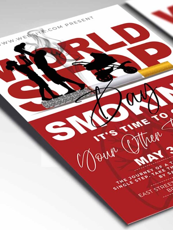 Download World No Tobacco Day Card Printable Template 2
