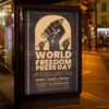 Download World Press Freedom Day Card Printable Template 3