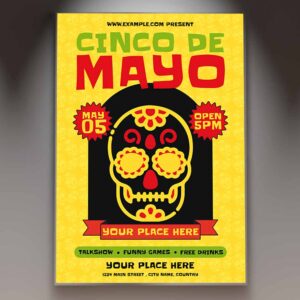Download Cinco De Mayo Party Card Printable Template 1