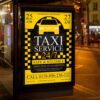 Download Taxi Service Card Printable Template 3