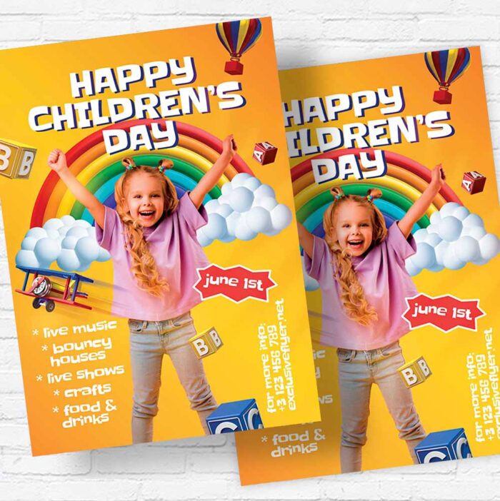 Download Children's Day - Flyer PSD Template | ExclusiveFlyer