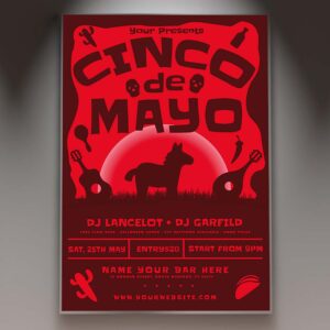 Download Cinco De Mayo Event Card Printable Template 1