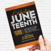 Download Juneteenth Celebration - Flyer PSD Template | ExclusiveFlyer