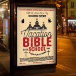 Download Bible School Event Card Printable Template 3