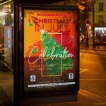 Download Christmas in July Celebration Card Printable Template 3