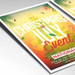 Download Christmas in July Event Card Printable Template 2