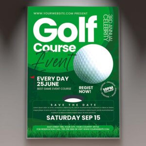 Download Golf Course Card Printable Template 1