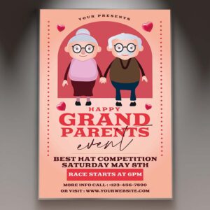 Download Happy Grandparents Day Card Printable Template 1