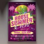 Download Summer Friday Card Printable PSD Template 1