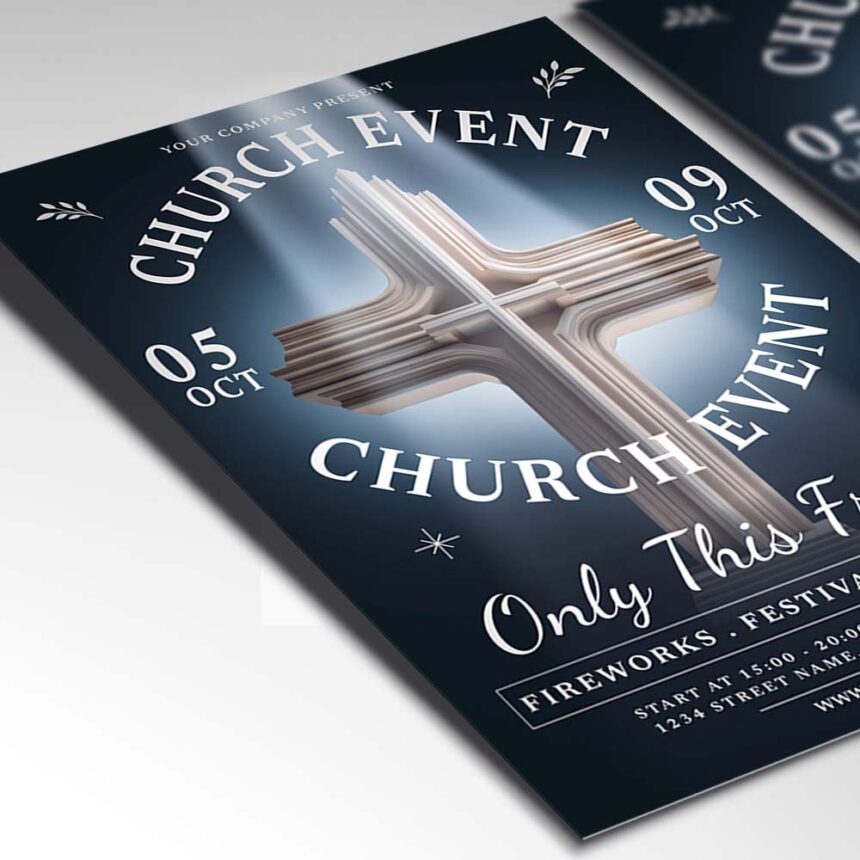 Download Opening Prayer - Flyer PSD Template | ExclusiveFlyer
