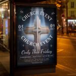 Download Church Event Friday Card Printable PSD Template 3