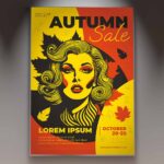 Download Autumn Sale Card Printable PSD Template 1