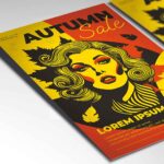 Download Autumn Sale Card Printable PSD Template 2
