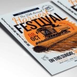 Download Harvest Festival Card Printable PSD Template 2