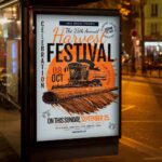 Download Harvest Festival Card Printable PSD Template 3