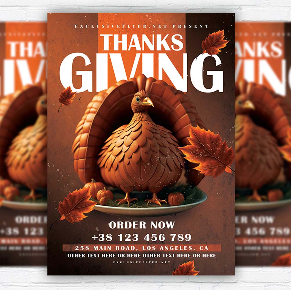 Happy Thanksgiving day template designs 2023