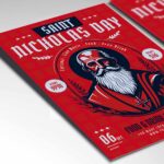 Download Saint Nicholas Day Card Printable PSD Template 2
