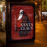 Download Santa Claus Party Card Printable PSD Template 3