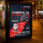Download Christmas Event Party Night Card Printable PSD Template 3