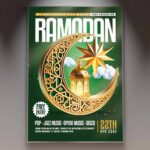 Download Ramadan Event Card Printable PSD Template 1