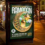 Download Ramadan Event Card Printable PSD Template 3