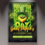 Download Saint Patricks Day 2025 Card Printable PSD Template 1