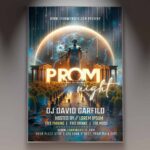Download Prom Night Card Printable PSD Template 1