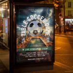Download Table Soccer 2024 Card Printable PSD Template 3