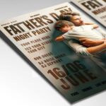 Download Fathers Day 2025 Card Printable PSD Template 2