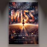 Download Miss Universe Card Printable PSD Template 1