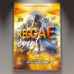 Download Reggae Event 2024 Card Printable PSD Template 1
