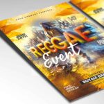 Download Reggae Event 2024 Card Printable PSD Template 2