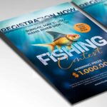Download Fishing Contest Card Printable PSD Template 2