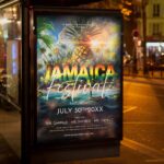 Download Jamaica Festival Card Printable PSD Template 3